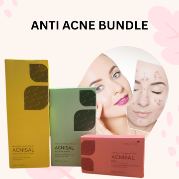 ACNISAL- ANTI ACNE FACE WASH, SERUM AND SOAP BUNDLE
